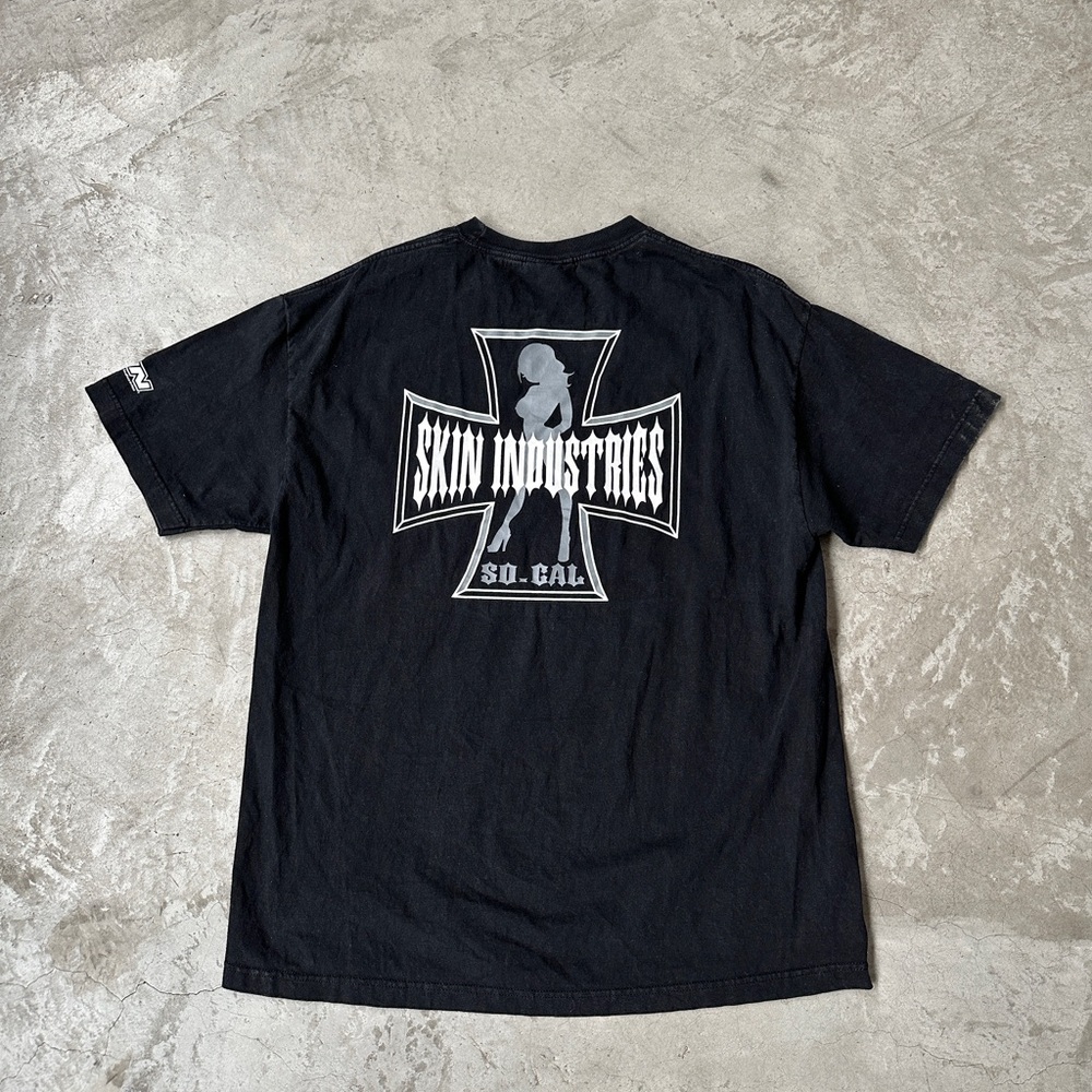 Skin industries Black T-Shirt xl